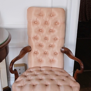 Queen Anne Style Armchair	 