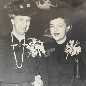 "Eleanor Roosevelt with Helen Gahagan Douglas," 1945 